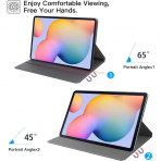 Ztotop Slim Galaxy Tab S6 Lite Klf (10.4 in)-Black