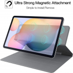 Ztotop Slim Galaxy Tab S6 Lite Klf (10.4 in)-Gray