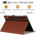 Ztotop Samsung Galaxy Tab S9 Klf -Brown