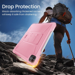 Ztotop Tam Korumal iPad Pro M4 Klf (13 in)-Pink