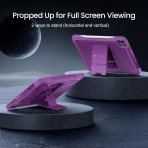 Ztotop Tam Korumal iPad Pro M4 Klf (13 in)-Purple