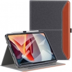 Ztotop iPad Air 4 Kalem Blmeli Klf (10.9 in)-Dual Color