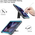 Ztotop iPad Pro 11 in Klf (4/3.Nesil)-Blue