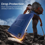 Ztotop Tam Korumal iPad Pro M4 Klf (13 in)-Navy Blue