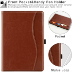 Ztotop iPad Pro M4 Deri Standl Klf (13 in)-Brown