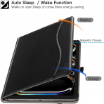 Ztotop iPad Pro M4 Deri Standl Klf (13 in)-Black