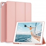 Ztotop iPad Pro Kalem Blmeli Klf (12.9 in)-Rose Gold