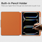 Ztotop iPad Pro M4 Manyetik Klf (13 in)-Orange