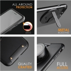 Ztylus Apple iPhone 7 4' 1 Arada Lensli Telefon Klf-Black