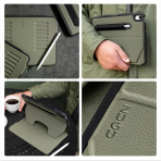 Zugu Case iPad Pro The Alpha Case (12.9 inch)(2021)(5. Nesil)-Olive Green