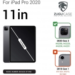 Zugu Case iPad Pro The Alpha Klf (11 in)(2020)(2. Nesil)-Brown