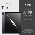 Zugu Case iPad Pro The Alpha Klf (11 in)(2020)(2. Nesil)-Pine
