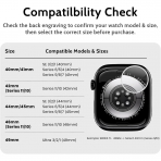 amBand Apple Watch 11/10 42mm M1 Sport Silikon Kay�� -Tan