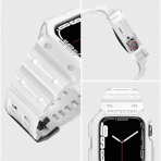 amBand Apple Watch 7 Koruyucu Klf (45mm)-White