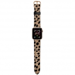 amBand Apple Watch Deri Kayış (38/40mm)-Cheetah Dots