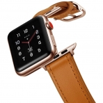 amBand Apple Watch Deri Kay (42/44mm)-Light Brown