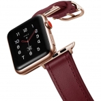 amBand Apple Watch Deri Kay (42/44mm)-Wine Red
