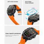 amBand Apple Watch Ultra 49mm Darbeye Dayankl Kay-Orange