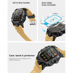 amBand Apple Watch Ultra 49mm Darbeye Dayankl Kay-Sand Beige