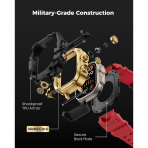 amBand Apple Watch Ultra 49mm Darbeye Dayankl Kay-Red