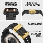 amBand Apple Watch Ultra Kay (49mm)-Black Gold