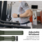 amBand Fitbit Sense/Versa K�l�fl� Spor Kay��-Green