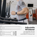 amBand Fitbit Sense/Versa K�l�fl� Spor Kay��-Clear