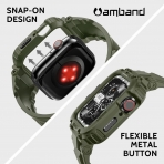 amBand M1 Sport Apple Watch 8 Kay(MIL-STD-810G)(42/44/45mm)-Army Green