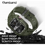 amBand M1 Sport Apple Watch 8 Kay(MIL-STD-810G)(42/44/45mm)-Army Green