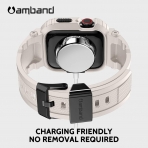 amBand M1 Sport Apple Watch 8 Kay(MIL-STD-810G)(42/44/45mm)-Starlight