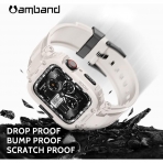 amBand M1 Sport Apple Watch 8 Kay(MIL-STD-810G)(42/44/45mm)-Starlight