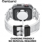 amBand M1 Sport Apple Watch 8 Kay(MIL-STD-810G)(42/44/45mm)-Clear