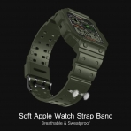 amBand Movin Fortress Sport Apple Watch 8 Kay(MIL-STD-810G)(42/44/45mm)-Grayish Green