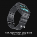 amBand Movin Fortress Sport Apple Watch 8 Kay(MIL-STD-810G)(42/44/45mm)-Space Gray