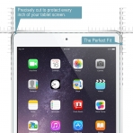 amFilm Apple iPad Temperli Cam Ekran Koruyucu (9.7 in)