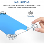 amFilm Apple iPhone 16e Manyetik Ekran Koruyucu