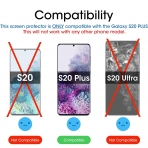 amFilm Samsung Galaxy S20 Plus Elastic Film Ekran Koruyucu (2 Adet)