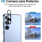 amFilm Galaxy S24 Plus Privacy Cam Ekran Koruyucu