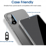 amFilm Galaxy S25 Edge Privacy Ekran Koruyucu(2+2Paket)