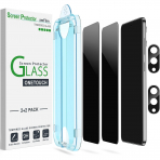 amFilm Galaxy S25 Edge Privacy Ekran Koruyucu(2+2Paket)