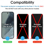 amFilm Google Pixel 11 Pro XL Ekran Koruyucu (2 Adet)
