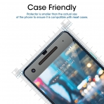 amFilm Google Pixel 2 Temperli Cam Ekran Koruyucu (Siyah)