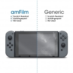 amFilm Nintendo Switch Temperli Cam Ekran Koruyucu (2 Adet)