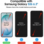 amFilm OneTouch Galaxy S26 Gizlilik Ekran Koruyucu