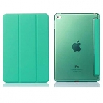 amhello iPad Air 1 Manyetik Deri Stand Kapak Klf-Mint
