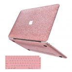 Generic MacBook Air Simli Koruyucu Klf (13.3 in)-Pink