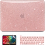 Generic MacBook Pro 13 in M2 Uyumlu Dayankl Klf -Rose Gold