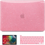 Generic MacBook Pro 13 in M2 Uyumlu Dayankl Klf -Rose Red