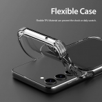 araree Flexeld Serisi Galaxy S23 Ultra effaf Koruyucu Klf -Clear