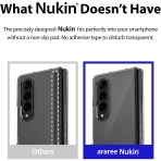 araree NUKIN Thin Serisi Galaxy Z Fold 4 5G effaf Klf